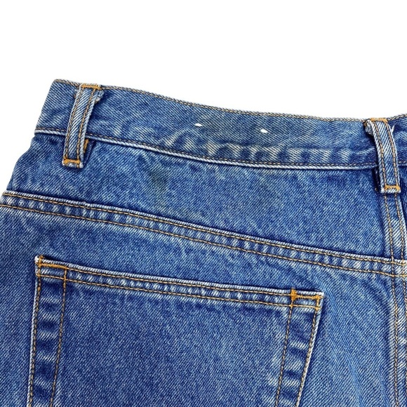 VINTAGE 90s Mickey Mouse Embroidered High Rise Denim Shorts Size XXL - Picture 6 of 9